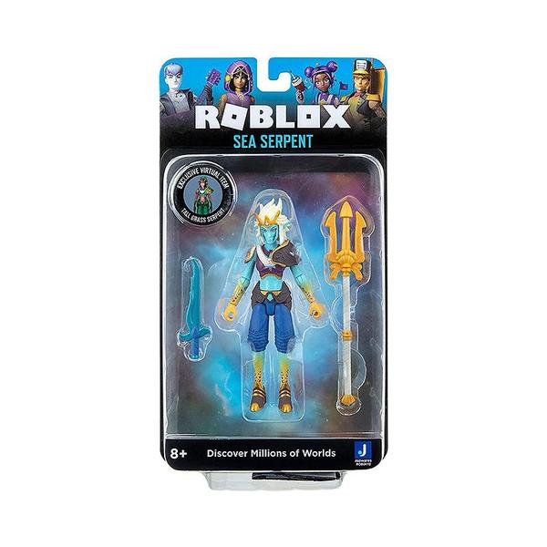Boneca Roblox Sea Serpent com Item Virtual Exclusivo - 2222 - Sunny Imagem de Boneca Roblox Sea Serpent com Item Virtual Exclusivo - 2222 - Sunny