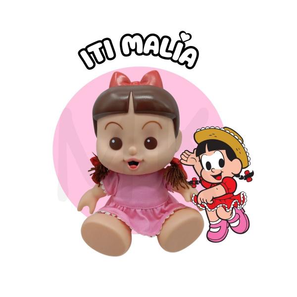 Boneca Rosita Iti Malia Turma Da Mônica Baby Brink - Novabrink Industria de Plastic Imagem de Boneca Rosita Iti Malia Turma Da Mônica Baby Brink