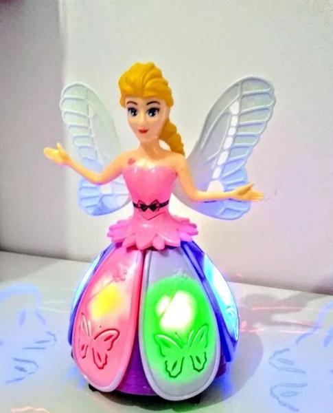 Imagem de Boneca Small Angel Luz Musica Gira 360 graus!!