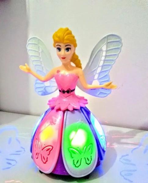 Imagem de Boneca Small Angel Luz Musica Gira 360 graus!!