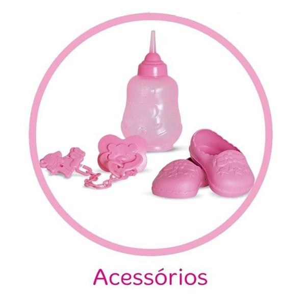 Boneca Sonho Azul sem Cabelo e 120 Frases Cotiplás Ref. 2072 - Cotiplas Imagem de Boneca Sonho Azul sem Cabelo e 120 Frases Cotiplás Ref. 2072