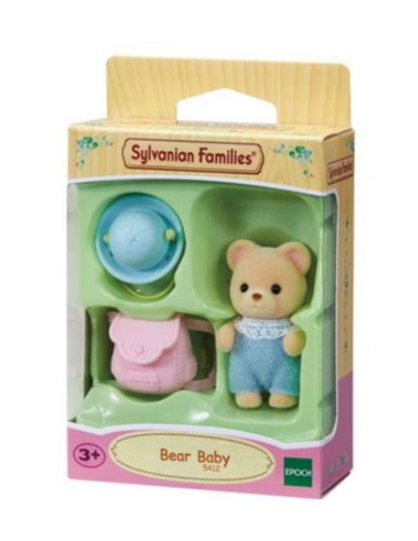Boneca Sylvanian Families Bebê Urso Epoch - 5412 Imagem de Boneca Sylvanian Families Bebê Urso Epoch - 5412