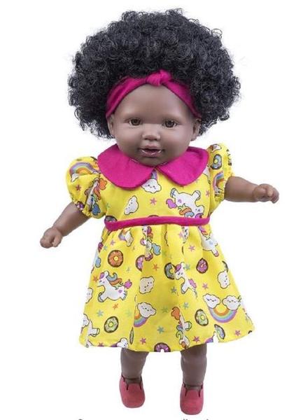 Boneca Tayla Negra 48Cm Vestido Sortido Cotiplas 2881 Imagem de Boneca Tayla Negra 48Cm Vestido Sortido Cotiplas 2881