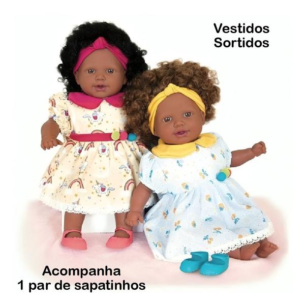 Imagem de Boneca Tayla Negra Cabelo Cacheado Sortido 2281 - Cotiplás