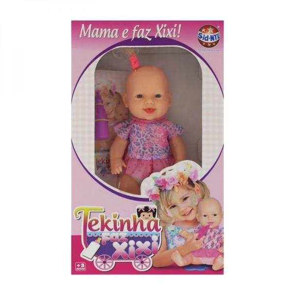 Imagem de Boneca Tekinha Mama e Faz Xixi 980 Sid-nyl  Sid Nyl 