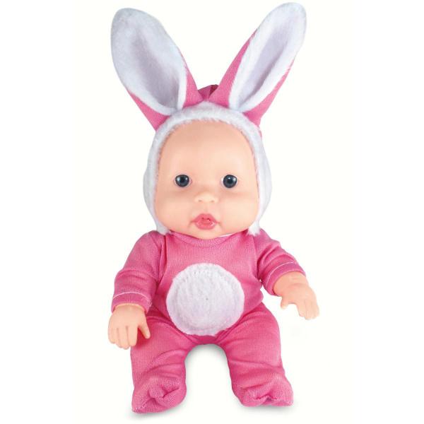 Imagem de Boneca Tininha Coelhinha Rosa Brinquedo Infantil