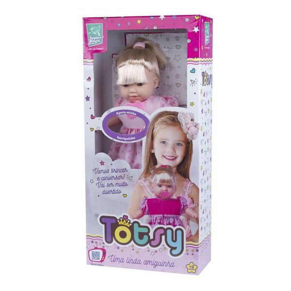 Imagem de Boneca Totsy Uma Linda Amiguinha 115 Frases Super Toys