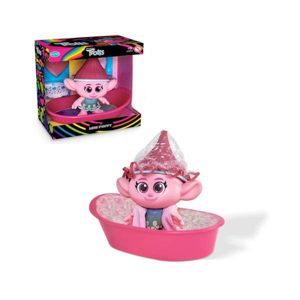 Imagem de Boneca Trolls Mini Poppy Hora do Banho