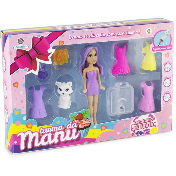 Imagem de Boneca Turma da Manu com Acessórios (S)