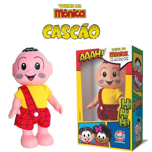 Imagem de Boneca Turma Da Mônica Boneco Infantil Vinil Articulado 24cm