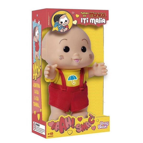 Boneca turma da monica - cascao iti malia 1023 - NOVABRINK Imagem de Boneca turma da monica - cascao iti malia 1023