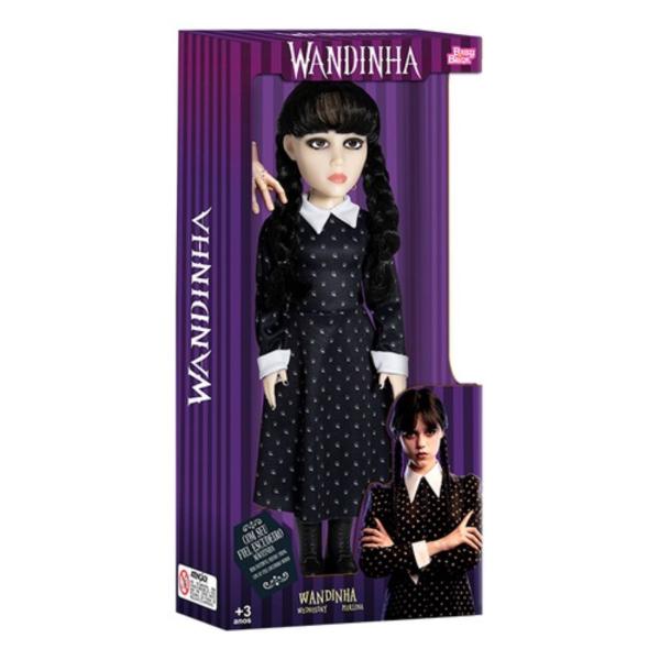 Imagem de Boneca Vandinha Addams + Mãozinha Wandinha Articulada 