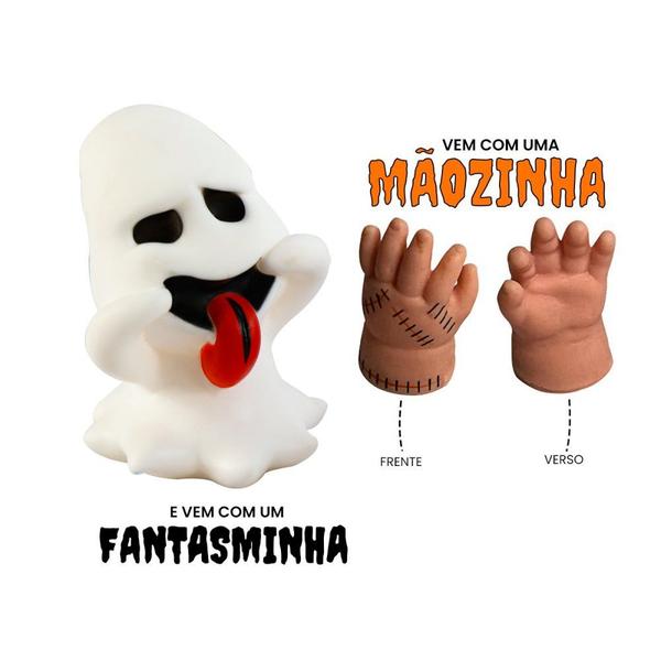 Imagem de Boneca Vandinha Com Mãozinha Infantil Fantasminha