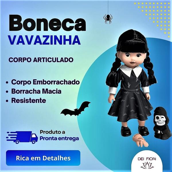 Imagem de Boneca Vavazinha Com Mãozinha E Fantasminha Infantil Menina