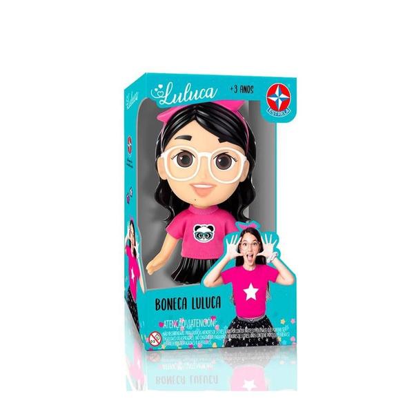 Boneca Vinil Luluquinha Estrela 20cm - Brinquedo Interativo Imagem de Boneca Vinil Luluquinha Estrela 20cm - Brinquedo Interativo