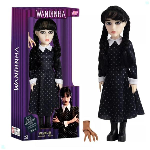 Imagem de Boneca Wandinha BabyBrink - 7896460318457