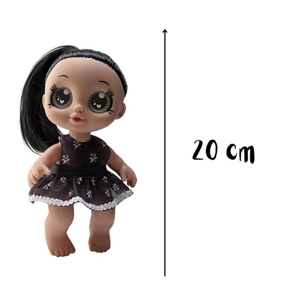 Imagem de Boneca Wandinha Fashion Baby Rainbow 20 cm