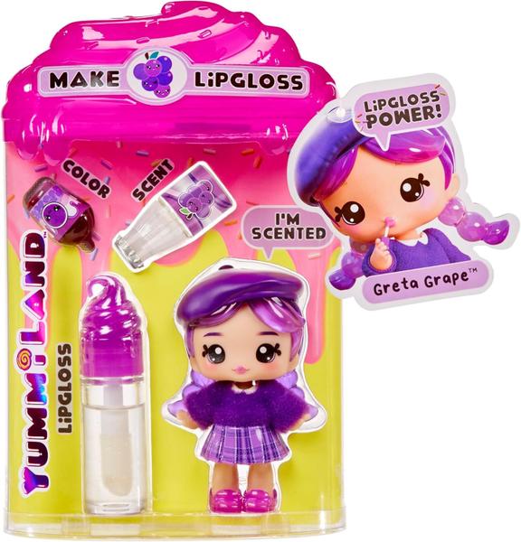 Imagem de Boneca Yummiland Lipgloss Greta Grape  MGA