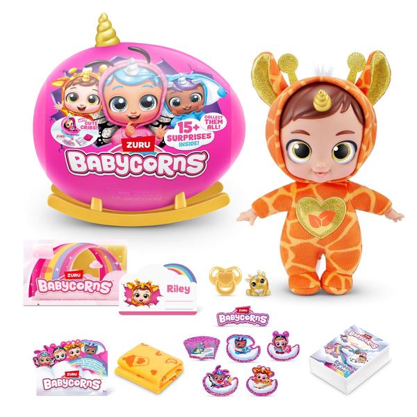 Imagem de Boneca ZURU Magical Babydolls Babycorns Série 1 Girafa pequena