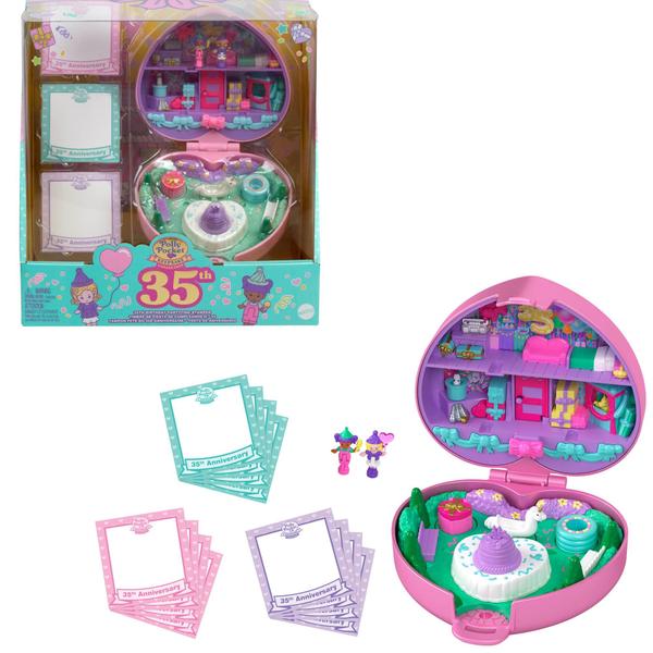 Imagem de Bonecas e conjunto de brinquedos Polly Pocket Collector Heritage Compact