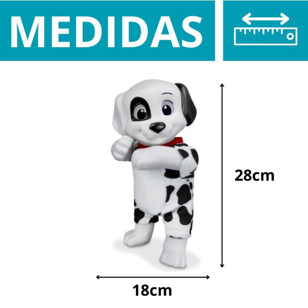 Imagem de Boneco 101 Dálmatas Vinil Macio Disney Baby 28cm C/ Acessórios - Coleção Amor de Filhotes - Roma