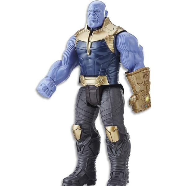 Imagem de Boneco 30cm articulado com som e led Personagem:Thanos