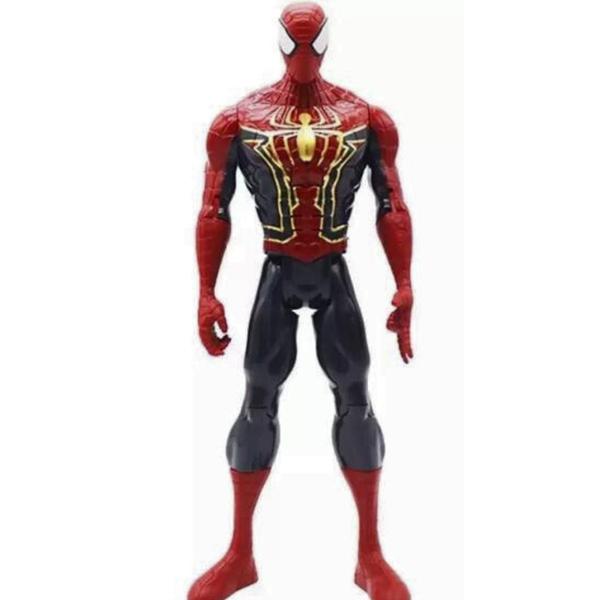 Imagem de Boneco 30Cm Articulado+Mascara Personagem:Homem Aranha