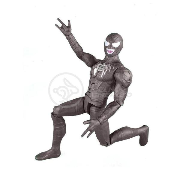 Imagem de Boneco 30Cm Vingadores Ação Do Spiderman Venom Marvel