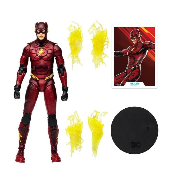 Imagem de Boneco Action Fig Mcfarlane 7 Flash - Flash Traje Do Batman