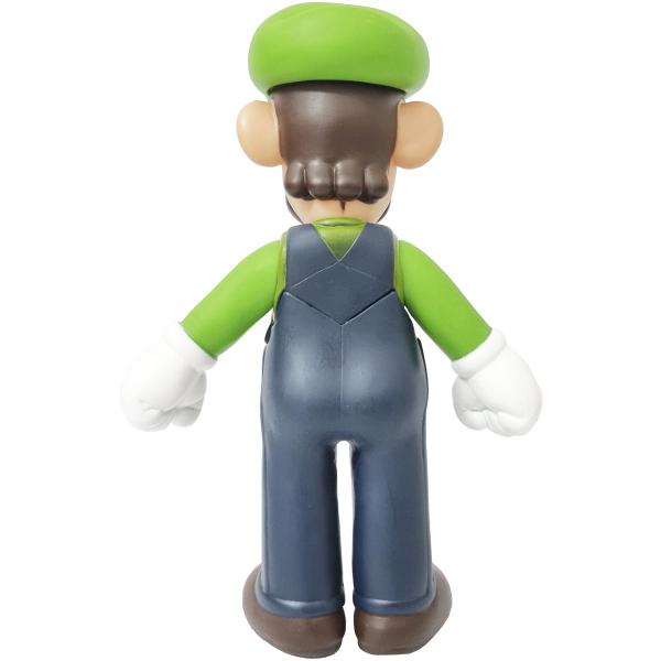 Imagem de Boneco Action Figure Articulado Vinil Coleção Brinquedo Criança Luigi 23 Cm