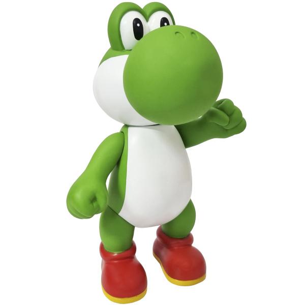 Imagem de Boneco Action Figure Articulado Vinil Coleção Brinquedo Criança Yoshi 25 Cm