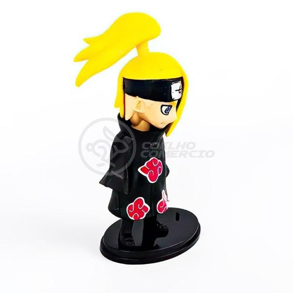 Imagem de Boneco Action Figure Brinquedo Deidara Akatsuki Naruto