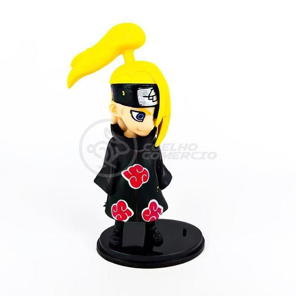 Imagem de Boneco Action Figure Brinquedo Deidara Akatsuki Naruto