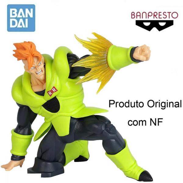 Imagem de Boneco Action Figure Dragon Ball Z - Android 16 Gx Materia Bandai / Banpresto 19828