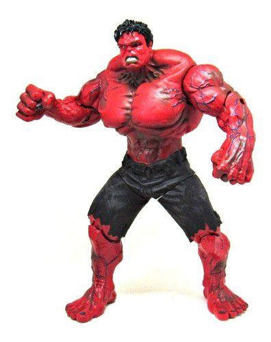 Imagem de Boneco Action Figure Hulk Vermelho Marvel Dts Vingadores