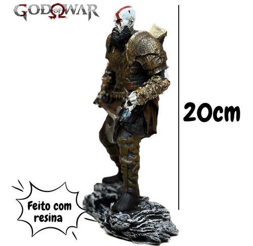 Imagem de Boneco Action Figure Kratos God Of War Colecionável