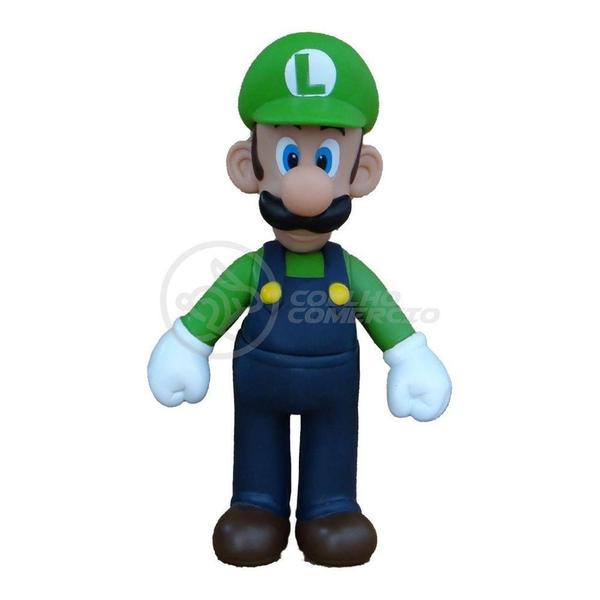 Imagem de Boneco Action Figure Luigi Super Size 23Cm Super Mario