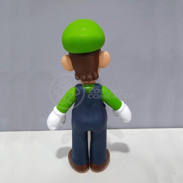 Imagem de Boneco Action Figure Luigi Super Size 23Cm Super Mario