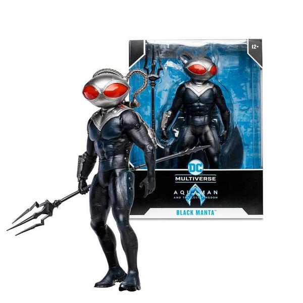 Boneco Action Figure Mcfarlane 12 Aquaman 2 Black Manta - Candide Imagem de Boneco Action Figure Mcfarlane 12 Aquaman 2 Black Manta