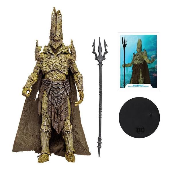 Imagem de Boneco Action Figure Mcfarlane 7 Filme Aquaman2 King Kordax