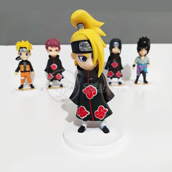 Imagem de Boneco Action Figure Miniatura Deidara Akatsuki Naruto