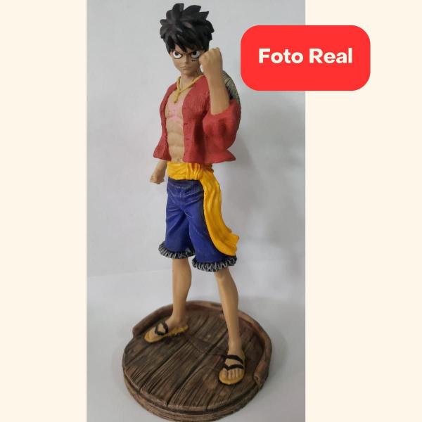 Imagem de Boneco Action Figure One Piece Monkey D Luffy 20 Cm