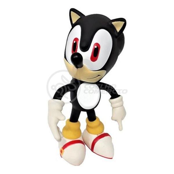 Imagem de Boneco Action Figure Shadow Sonic Black Preto 23Cm Sonic