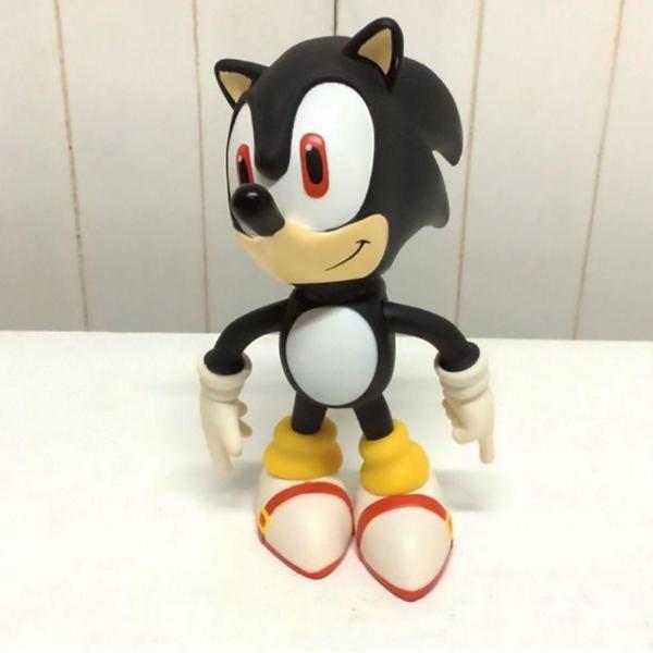 Imagem de Boneco Action Figure Shadow Sonic Black Preto 23Cm Sonic