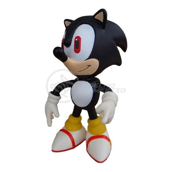 Imagem de Boneco Action Figure Sonic Preto Super Size 23Cm Sonic