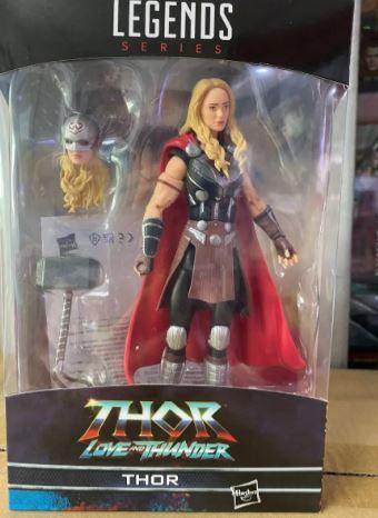 Imagem de Boneco Action Figure Thor amor e trovão marvel legends (mulher)