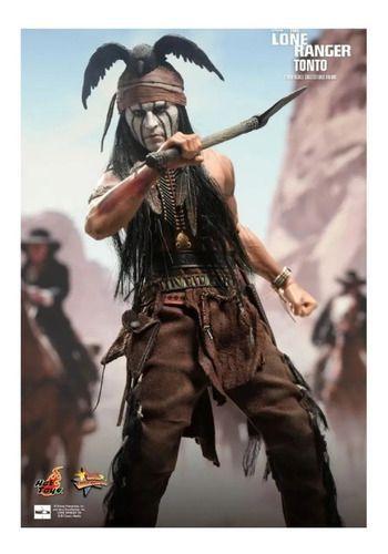 Imagem de Boneco Action Figure Tonto Johnny Depp Hot Toys 30 Cm 1/6