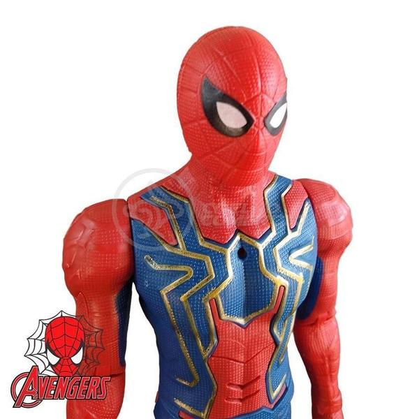 Imagem de Boneco Action Figure Vingadores Ultimato Homem Aranha 29Cm