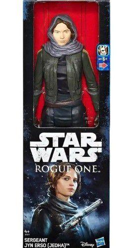 Imagem de Boneco Acton Figure Sargeant Jyn Erso Star Wars Hasbro 30 Cm