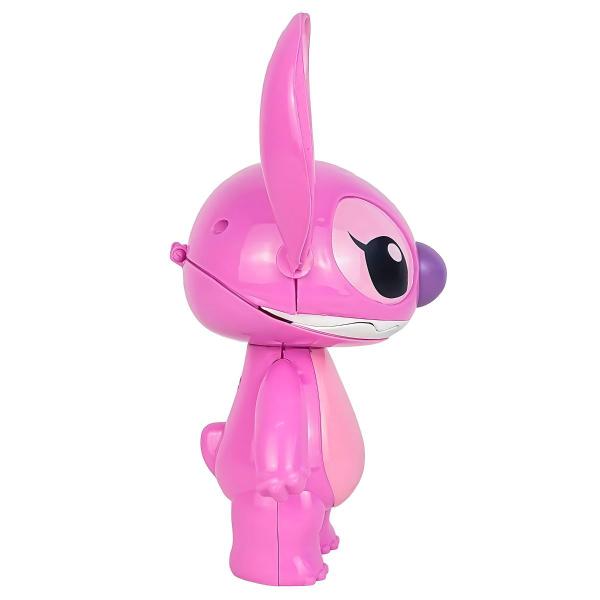 Imagem de Boneco Angel Stitch Disney Articulado Rosa Elka 19cm